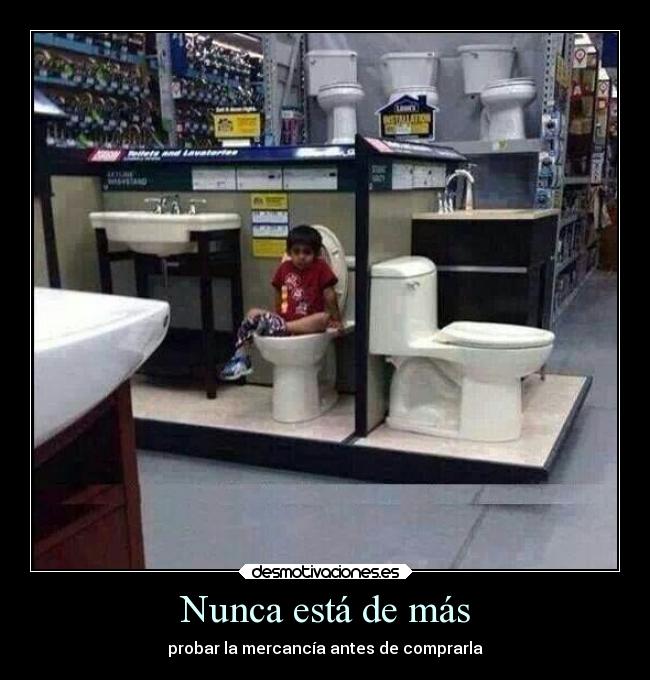 Nunca está de más - 