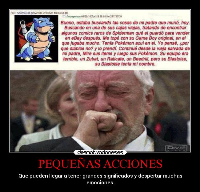 PEQUEÑAS ACCIONES -