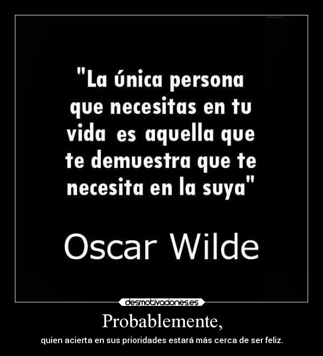 Probablemente, -