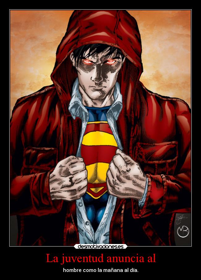 La juventud anuncia al -