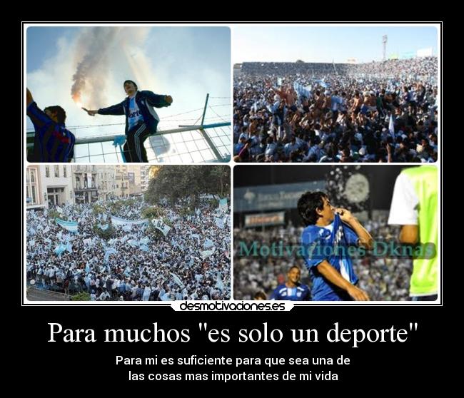 Para muchos es solo un deporte -
