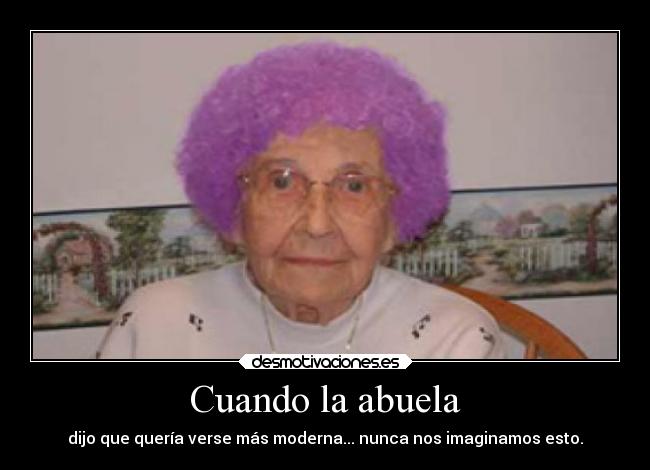 Cuando la abuela - 