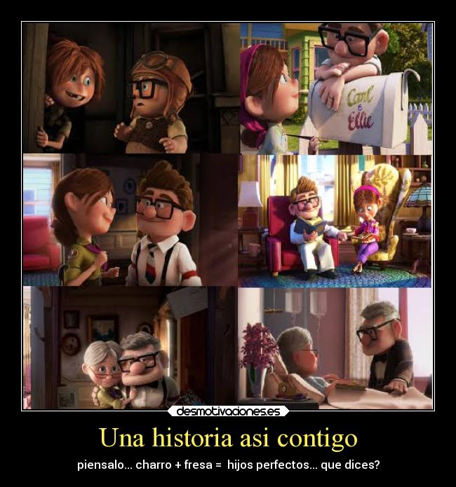 carteles historia animales amor estar contigo desmotivaciones