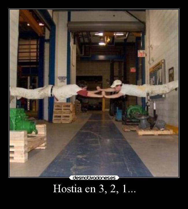 Hostia en 3, 2, 1... -