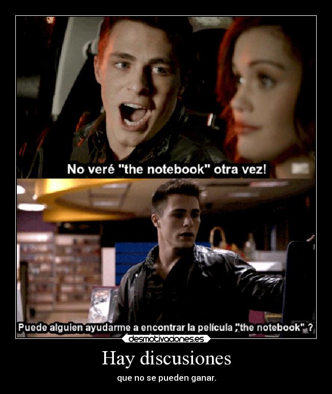 Hay discusiones -