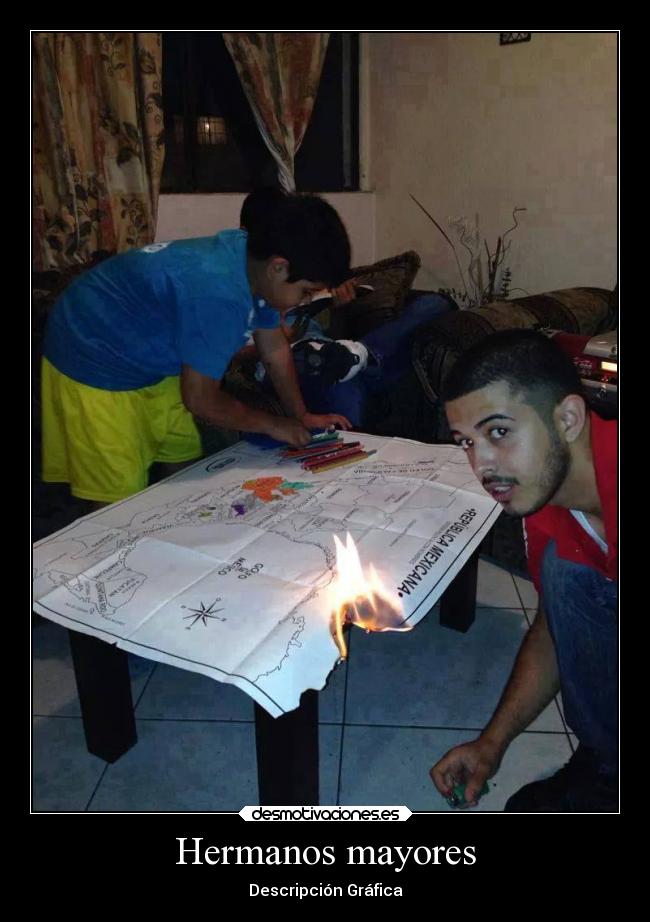 Hermanos mayores - Descripción Gráfica