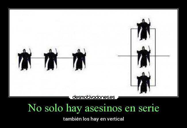 No solo hay asesinos en serie - también los hay en vertical