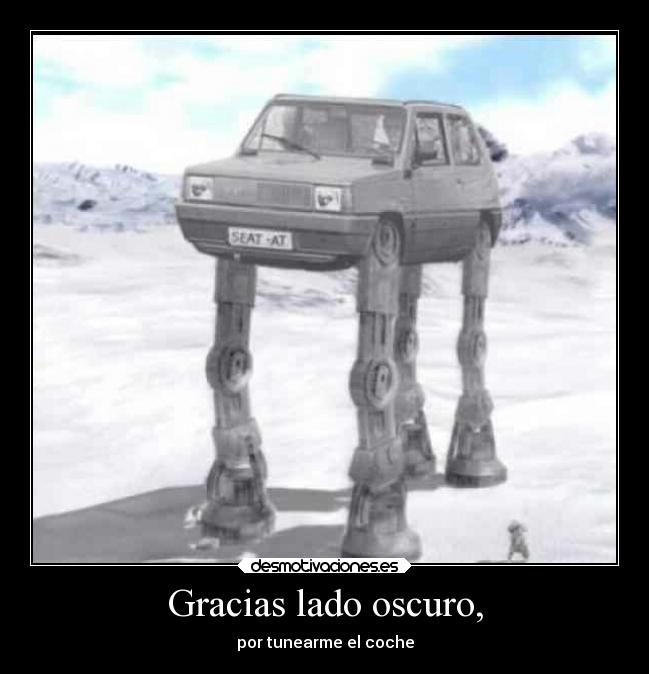 Gracias lado oscuro, - 