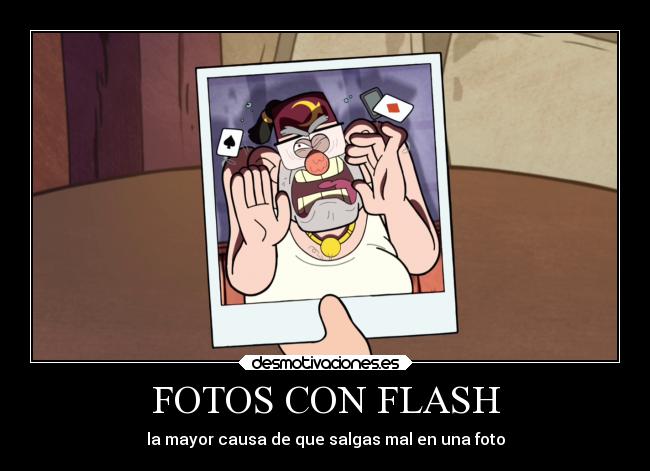 FOTOS CON FLASH - 