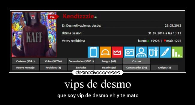 vips de desmo - que soy vip de desmo eh y te mato