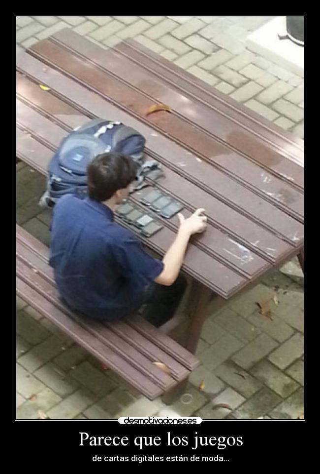 Parece que los juegos -
