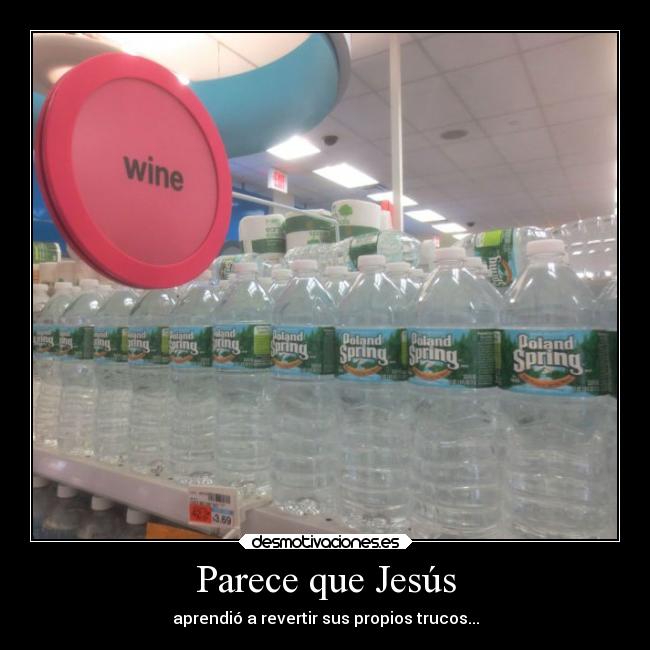 Parece que Jesús -