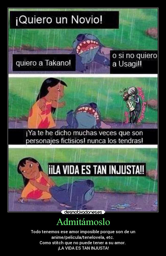 carteles imposible graciosas amor anime suenos desmotivaciones