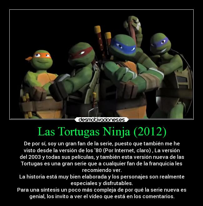 Las Tortugas Ninja (2012) - 