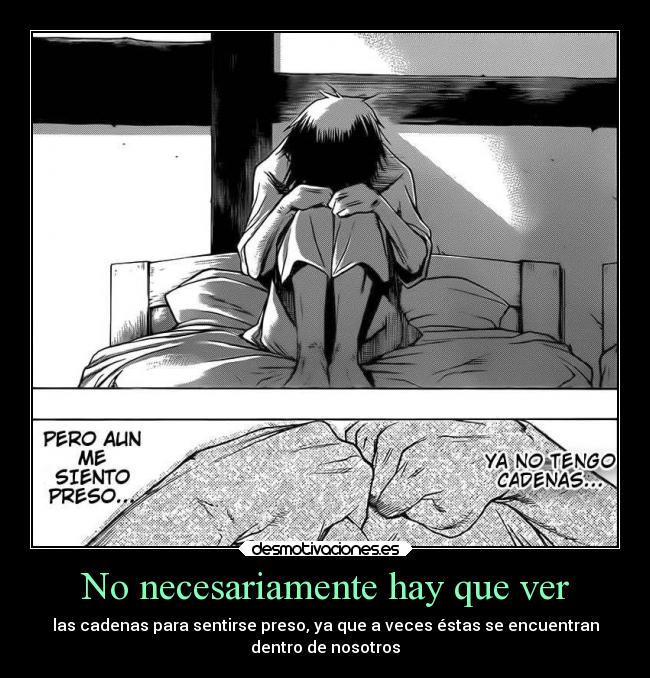 No necesariamente hay que ver - 