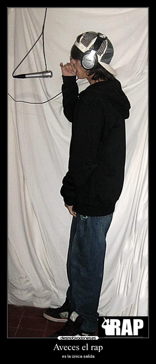 Aveces el rap -