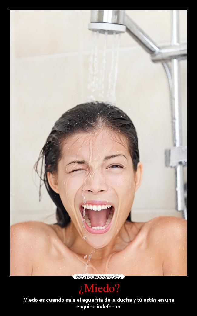 ¿Miedo? - 