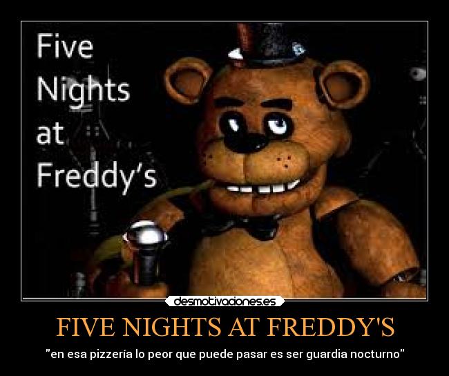 carteles miedo videojuegos terror screamer animatronix enserio dio desmotivaciones