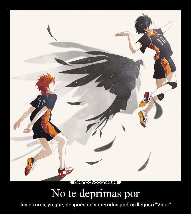 carteles motivaciones anime desmotivaciones