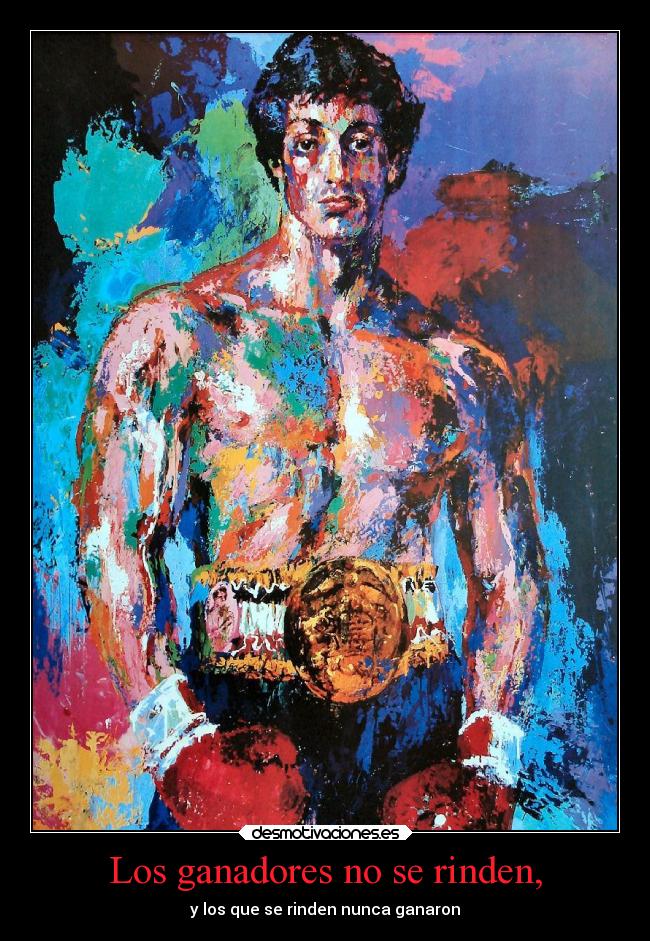 Los ganadores no se rinden, - 