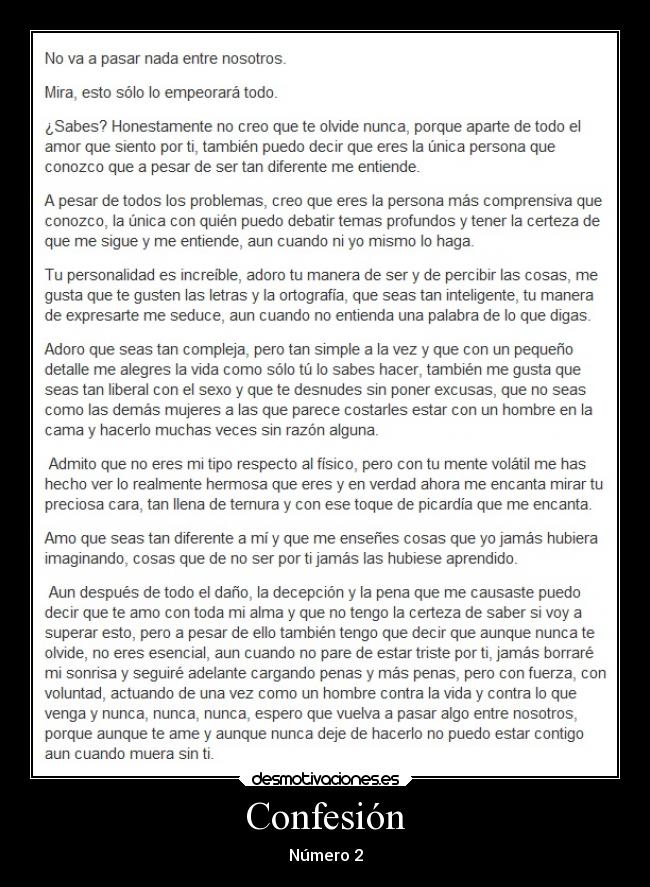 Confesión -