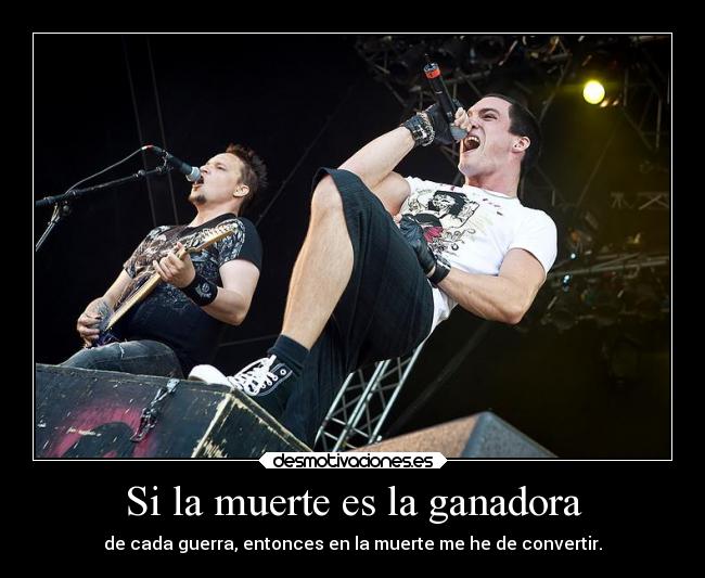 Si la muerte es la ganadora -