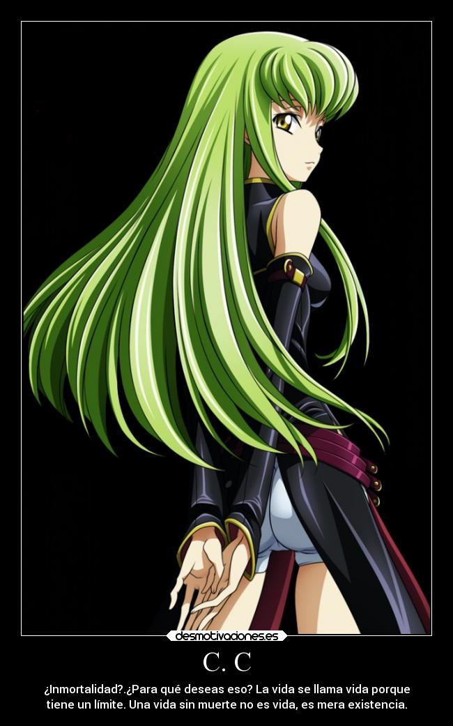 carteles muerte vida anime codegeass existir inmortalidad limited desmotivaciones