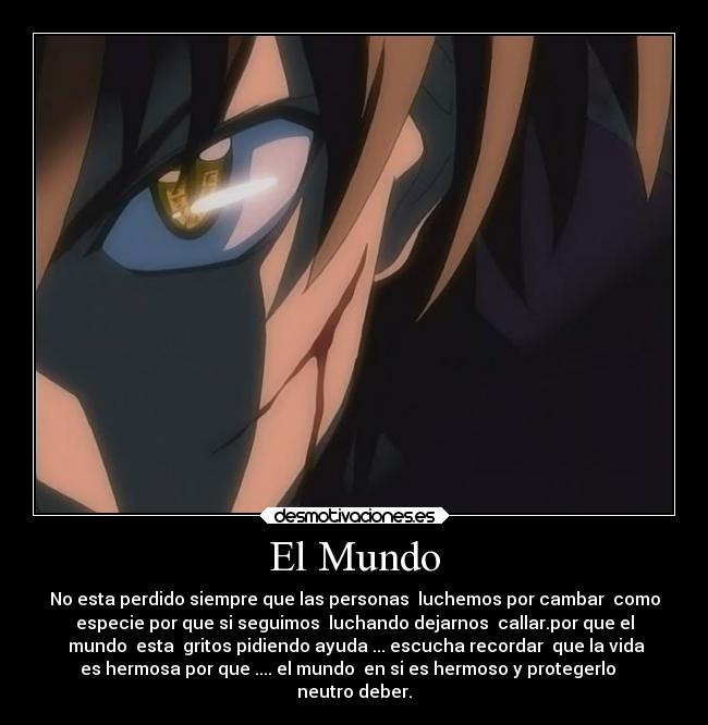 carteles mundo anime mundo vida tren black cat respeto desmotivaciones