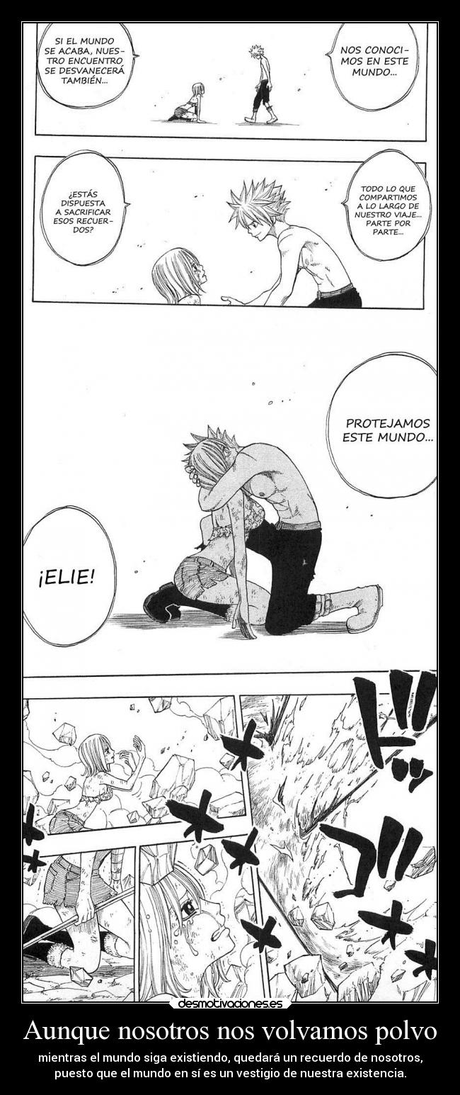 Aunque nosotros nos volvamos polvo -