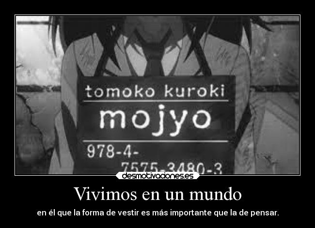 Vivimos en un mundo -