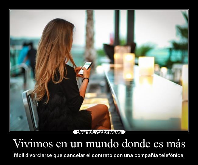 Vivimos en un mundo donde es más - 