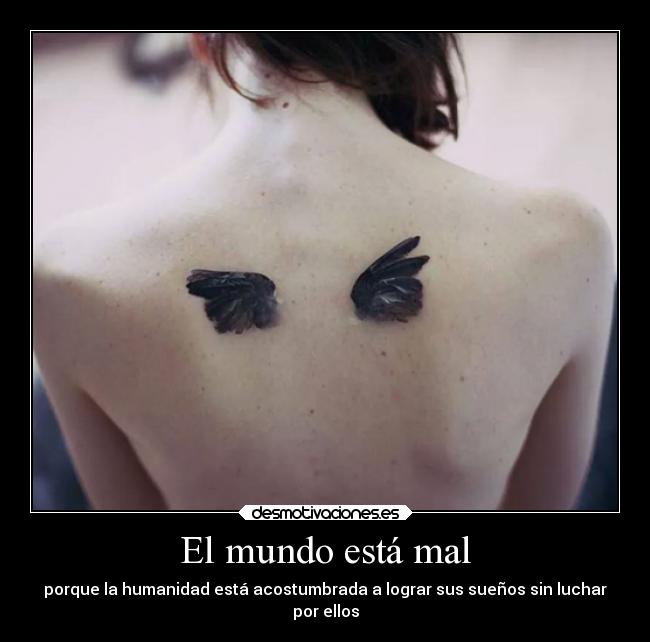 El mundo está mal -