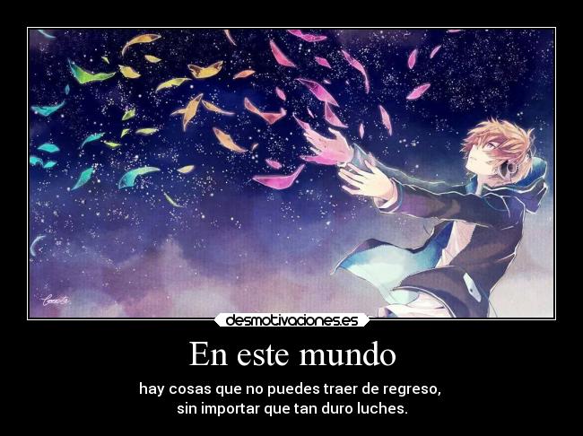 En este mundo -