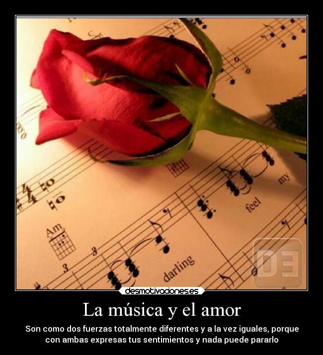 La música y el amor -