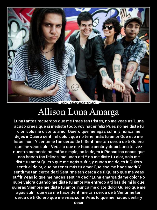 Allison Luna Amarga -