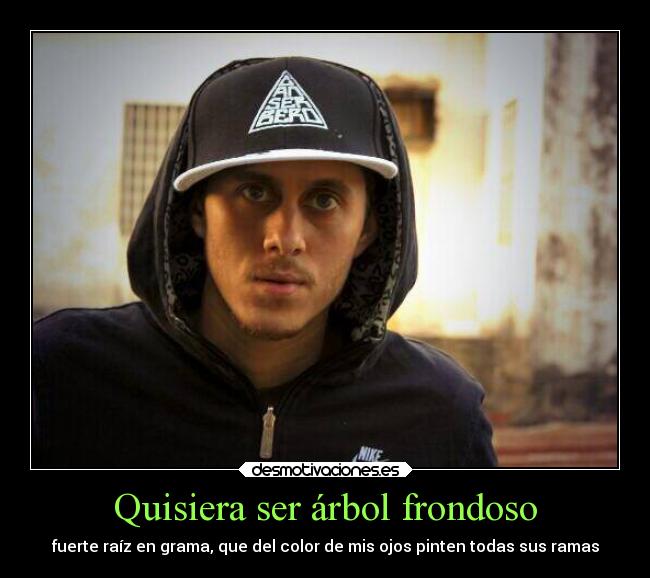Quisiera ser árbol frondoso - 
