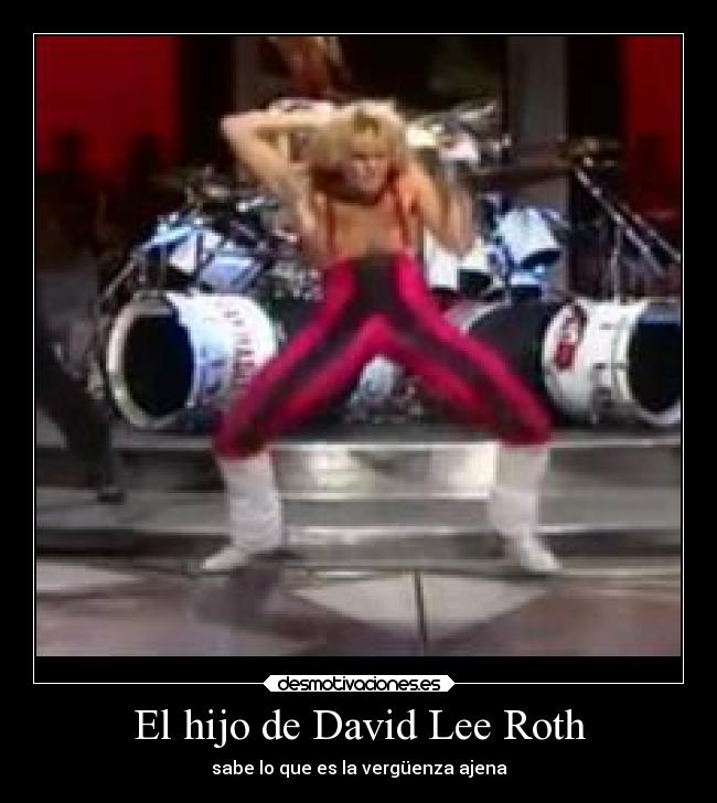 El hijo de David Lee Roth - 