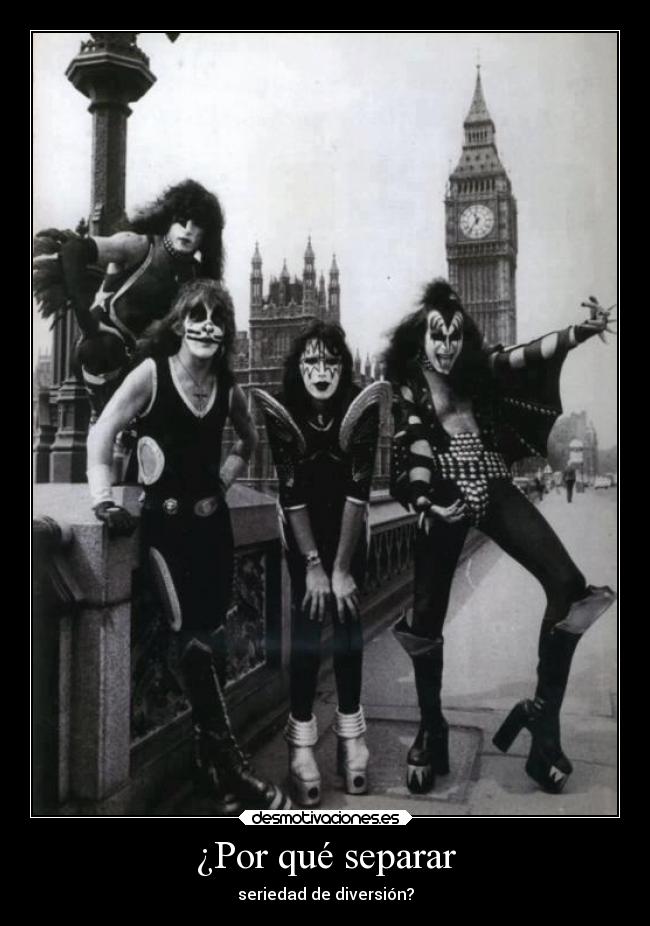 ¿Por qué separar - seriedad de diversión?
