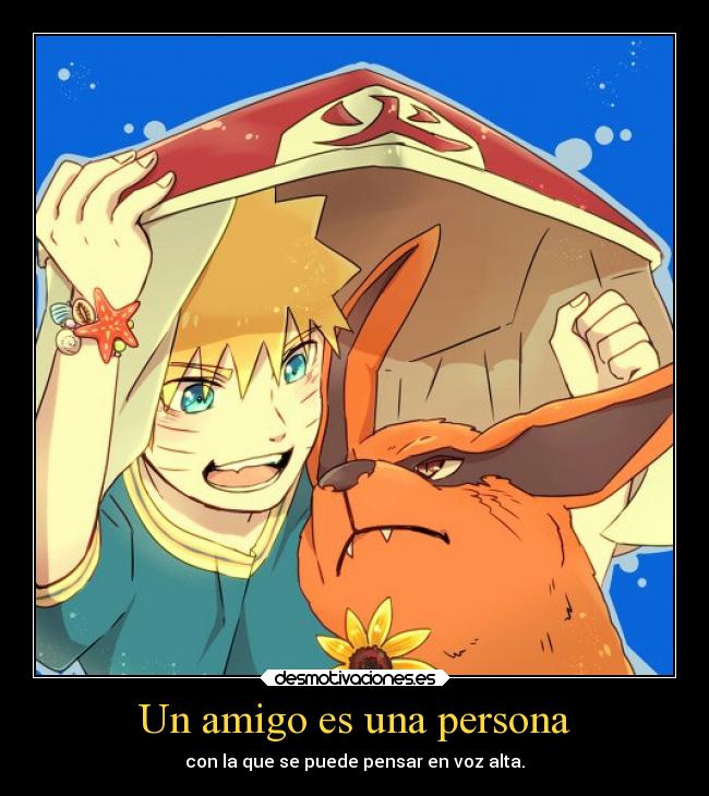 Un amigo es una persona - 