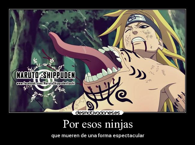 Por esos ninjas -