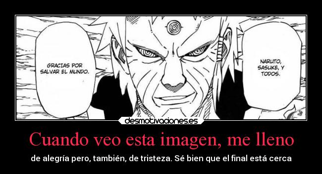 carteles naruto final cercano manga 690 alerta spoiler desmotivaciones