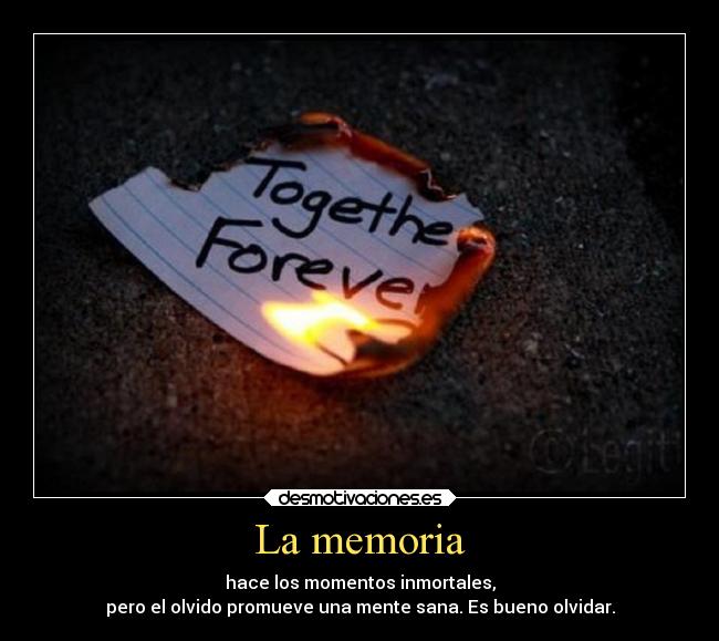 La memoria -