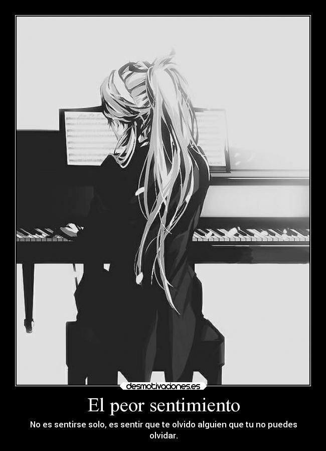 El peor sentimiento -