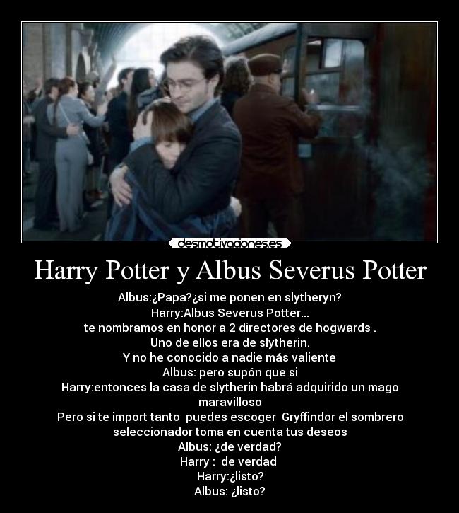Harry Potter y Albus Severus Potter -