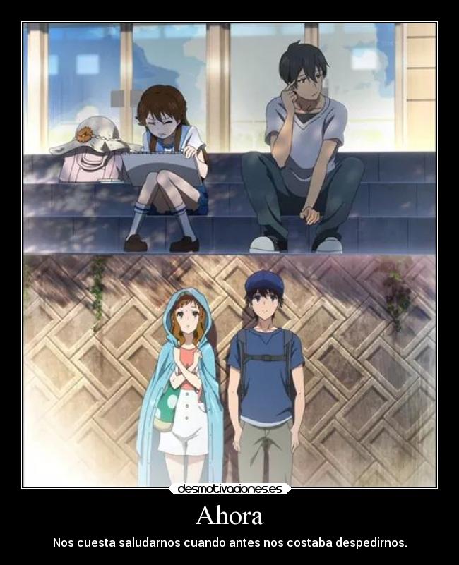 Ahora - Nos cuesta saludarnos cuando antes nos costaba despedirnos.