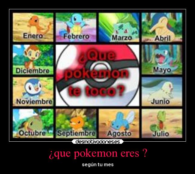 ¿que pokemon eres ? - 