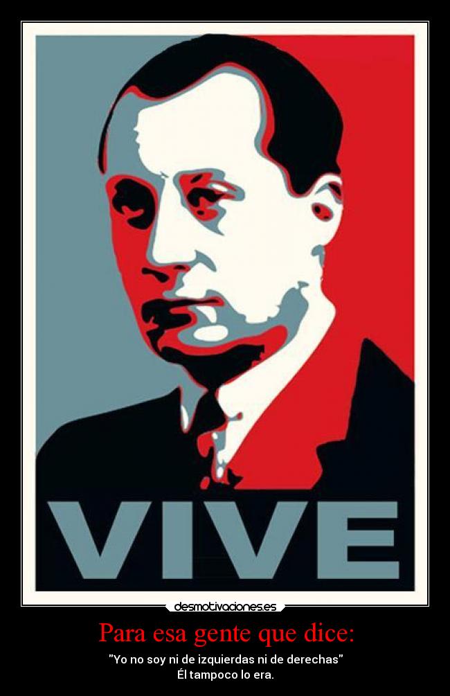 Para esa gente que dice: - 