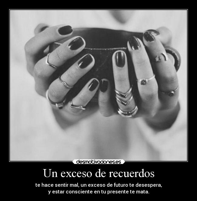 Un exceso de recuerdos -