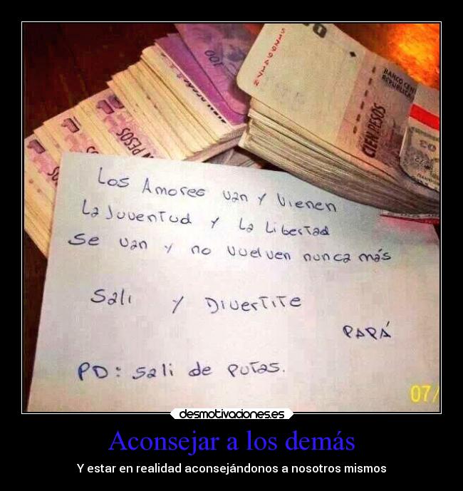 carteles risa chiste consejos aconsejar santalucia desmotivaciones