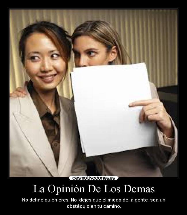 La Opinión De Los Demas - 